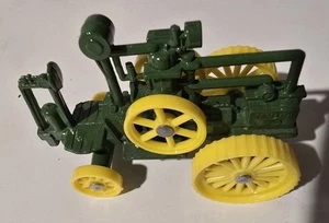 Vintage Ertl 1/64 scale John Deere Diecast 1892 Froelich Tractor green & yellow - Picture 1 of 11