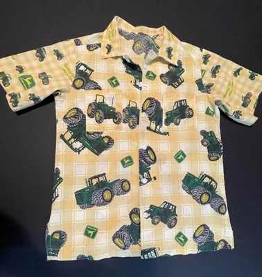 John Deere Hand Made Children's Button-Up Shirt - Image 1 of 4