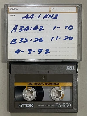 Michael Jackson - Motown's Greatest Hits DAT Digital Audio Cassette Tape Rare - Image 1 of 2