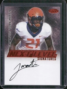 Jar'Tavius 'Quan" Martin 2023 Sage Next Level Red Auto Autograph Rc - Picture 1 of 2