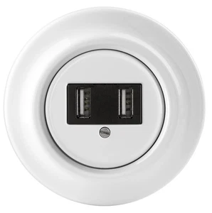 Enchufe de carga USB ABB Decento USB 5014K-C0002 - Imagen 1 de 6