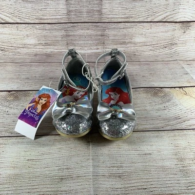 Disney Princess Girls Size 6 Dress Up Ballet Shoes Heels Toddler Ariel - Image 1 of 4