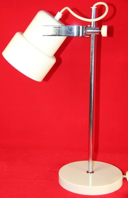 DDR Schreibtischlampe Lampe Leuchte Vintage 70er 80s Design Narva Chrom 4411 VEB - Bild 1 von 4