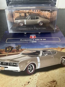 DeAgostini American Cars 1:43 Oldsmobile 442 W-30 1968 - sin abrir y cargador - Imagen 1 de 11