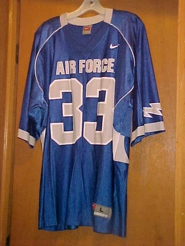 NEW Men's NIKE Air Force Academy Falcons Football Jersey #33, Large - USAF/AFA Cover