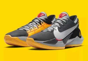 Nike Zoom Freak 2 Taxi Black Metallic Silver Yellow CK5424-006 MEN'S SIZE 11 - Picture 1 of 8