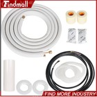 Findmall 1/4"-3/8" Dia. 16,25,50 FT Install Kit For Mini Split Heat Pump Systems