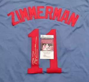Ryan Zimmerman signiertes Montreal Expos (Nats) Mitchell N Ness Trikot Größe L JSA - Bild 1 von 4