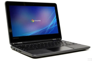 Lenovo 11,6" 300e Chromebook 81H00000US Touchscreen 2in1 32GB 2,1GHz 4GB Buono - Foto 1 di 3
