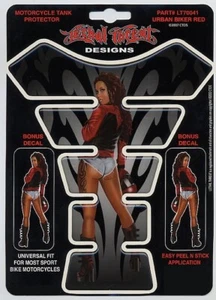 766031-LETHAL THREAT Universal Tank Pad, Fits most Sport bikes. Urban Biker Girl - Picture 1 of 1