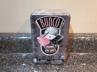 Bunco Deluxe in Tin Spin Master Brand New Sealed Free Ship - Image 1 of 4