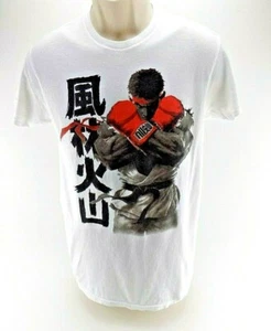 Street Fighter T Shirt Men's Size S Ryu Kickboxer Martial-Arts Short-Sleeve - Picture 1 of 6