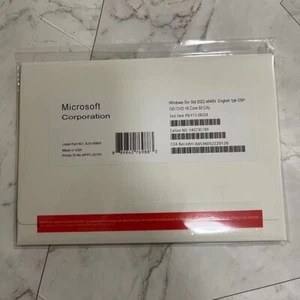 Microsoft Windows Server 2022 Standard Edition | 16-Core License | 50 CALs - Picture 1 of 2