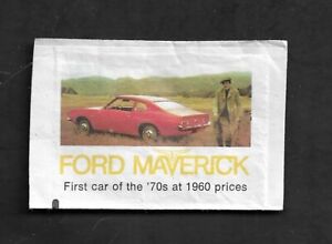 1970's Ford Maverick $1995 Advertising Sugar Packet