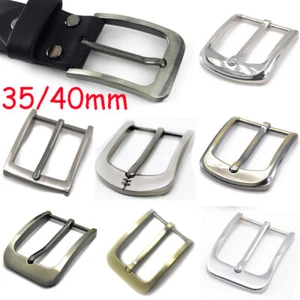Replacement Buckle Claissic Casual Metal Belt Buckle fits 35mm/40mm Belt - Picture 1 of 19