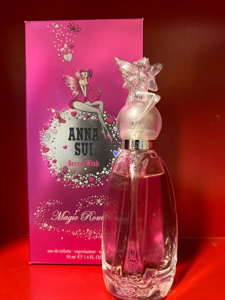 ANNA SUI MAGIC ROMANCE SECRET WISH 1,6 OZ EDT SPRAY NUEVO EN CAJA DESCONTINUADO 2006 Foto 1 de 2