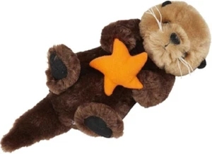Adorable Sea Otter with Starfish Soft Toy Plush 25cm by Ravensden - Picture 1 of 1