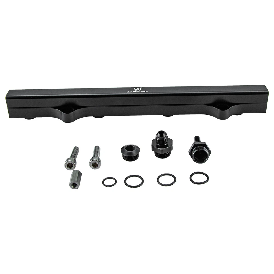 Fuel Rail Black Acura TSX 04-08 K24A2 Acura RSX 02-06/Honda Civic Si 2002-15,14 Foto 1 de 4