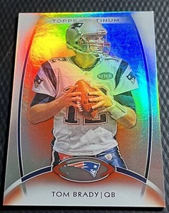 2012 Topps Platinum Football 98-Card Red Thick Parallel Lot - Tom Brady - Stars