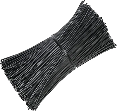 1000Pcs 4 Inch Plastic Twist Ties Strips for Making Facial Face  Party Cello Can - Image 1 of 4