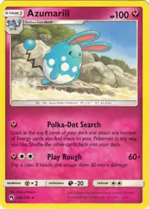 Azumarill - 136/214 Pokemon » SM Tuono Perduto Raro - Foto 1 di 1