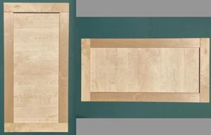 1 (Un) IKEA Bjorket bouleau bois massif AVANT / FACE pour armoire de cuisine 15"x 30" - Photo 1 sur 7