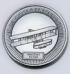 Smithsonian Institution Air & Space Sammlerserie Münze Wright Flyer - USA - Bild 1 von 2