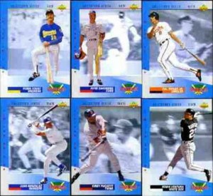 Robin Ventura #27 1993 Denny's Hologram