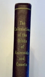 Rare! Vintage 1934 Astronomy Textbook - …Orbits Of Asteroids & Comets HC VG - Picture 1 of 11