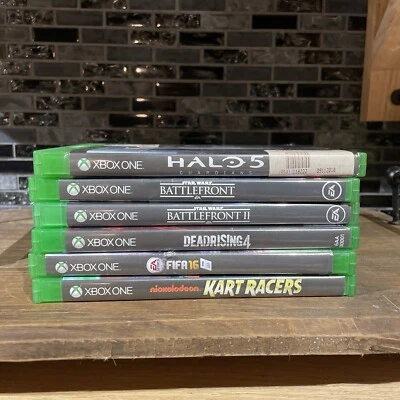 Xbox one Game bundle lot 6 Games - Halo Star Wars Battlefront Dead Rising Kart - Image 1 of 4