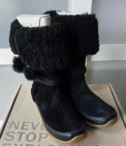 The North Face Isabel II Women's Winter Boots, Black Suede, ACQC002 - Picture 1 of 4