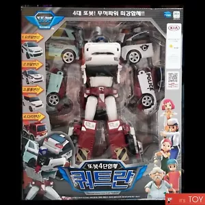 TOBOT QUATRAN QUADRANT C D W R Figures set Transformers Korean Robot Young Toys - Picture 1 of 8