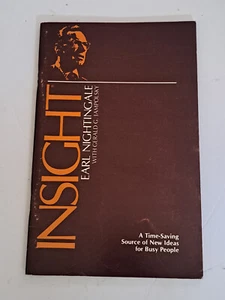 Earl Nightingale - Insight Booklet - Gerald Jampolsky - 1985 - SELTEN - Bild 1 von 5