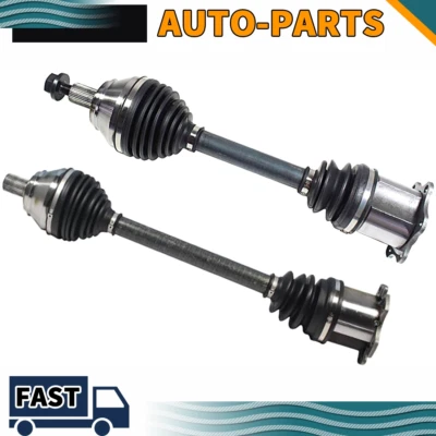 Par de eje CV para Audi TT Quattro 3,2 L V6 2004 05 06 conductor delantero pasajero Foto 1 de 4