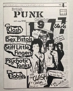 The British Punk Collector #4 Magazine 1990 Clash, Stiff Little Fingers, Pistols - Bild 1 von 5