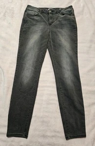 Jessica Simpson Jeans Womens High Rise Skinny Black Denim Size 10/30 - Picture 1 of 10