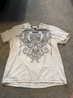 Camiseta Guess Gráfica Blanca Talla XXL Foto 1 de 4
