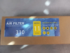 For AprilAire 310 Replacement Filter MERV 11 Air Filter for Whole-House 20x20x4 - Picture 1 of 3