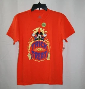 2024 Disney Mickey's Not So Scary Halloween Trick or Treat T-Shirt Kids XL NEW - Picture 1 of 5
