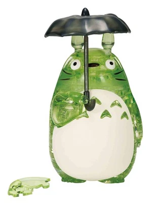 42 piece crystal puzzle Totoro Green Direct from JAPAN  - Image 1 of 4