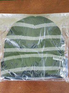 Dixxon Flannel Company. Striped Dock Beanie. Black & Gray - New In Bag - Picture 1 of 2