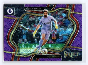 2022-23 Panini Select Premier League #245 Alisson Becker Purple Mojo - Picture 1 of 2