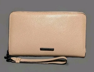 Cartera pulsera de cuero universal para teléfono inteligente Rebecca Minkoff Regan - tostada - Imagen 1 de 12
