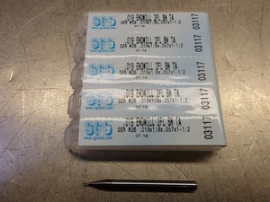 5 ¡NUEVO! SGS .019" fresa de extremo de carburo 2 flautas .019x1/8x.057x1-1/2 03117 - Imagen 1 de 4
