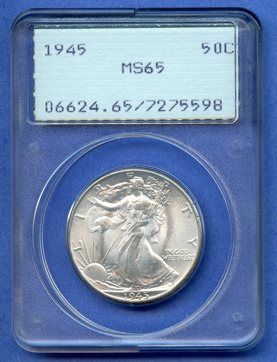 MS 65 Liberty Walking Half Dollars 1916-1947 for sale | eBay