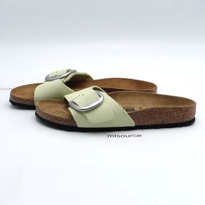 Sandalias Birkenstock Madrid de cuero nobuck con hebilla grande talla 6-6,5 para mujer / 37 EUR Foto 1 de 4