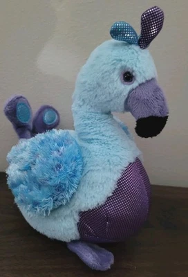 Ganz Webkinz Blufadoodle Bird Plush Stuffed Animal Toy HM453 9" No Code  - Image 1 of 4