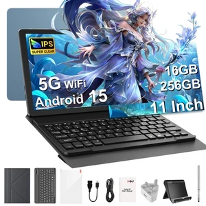 2025 NEU Tablet 11.1 Zoll 16GB 256GB Android 15 5G WiFi 6 IPS 8000mah Kamera GMS - Bild 1 von 20