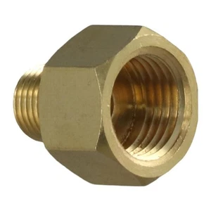 1/8" Male Adapter 1/4" Female Connector Thicken Brass Fittings Interface - Picture 1 of 9