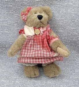Boyds Bears Lois B. Bearlove 6.5” #913956 Jointed Vintage 1990-99 -Damaged Dress - Picture 1 of 12